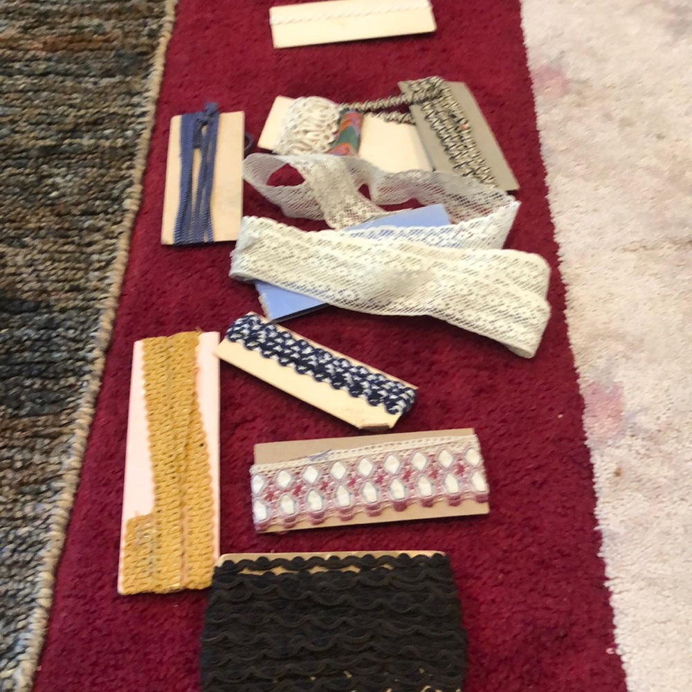 Antique Vintage Lace And Brick Brack